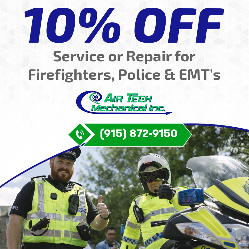 10 % Off On Service And Repair For Firefighters,Police and EMT's